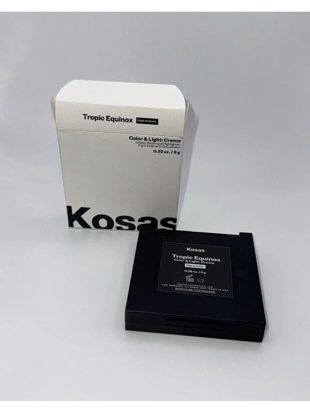 Kosas Color & Light Cream Blush & Highlighter Duo Tropic Equinox